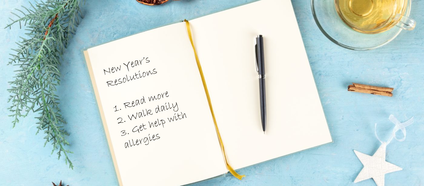 New Year Allergy Resolutions